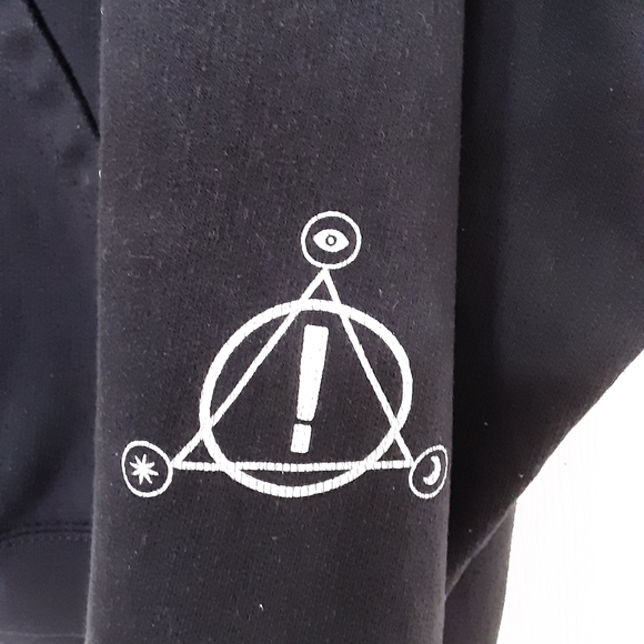 Panic at the Disco black long sleeve hoodie. - Picture 3 of 5